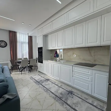 Luxury Seafront 2-bedroom 2-bathroom With Terrace Full Sea View Vollga Promenade Lejlighed Durrës